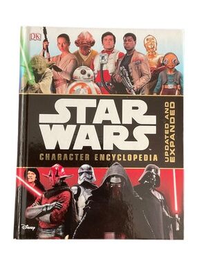 Star Wars Character Encyclopedia Updated Expanded Hardcover DK 2016 Disney
